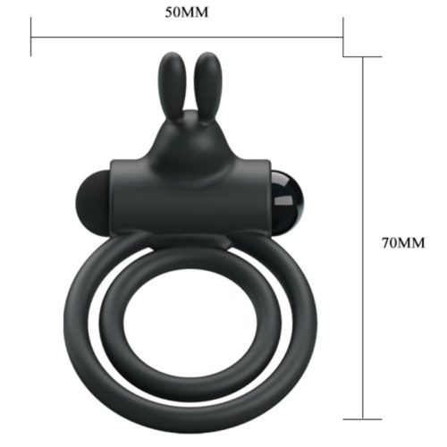 PRETTY LOVE - OSMOND SILICONE VIBRATOR RING - Image 5