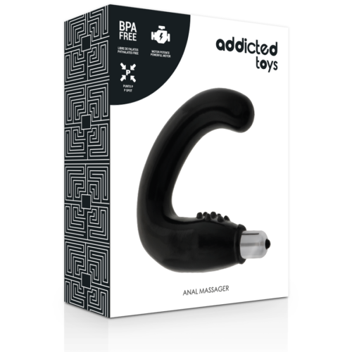 ADDICTED TOYS - ANAL MASSAGER BLACK - Image 4