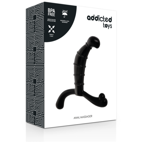 ADDICTED TOYS - PROSTATE ANAL PLEASURE BLACK - Image 4