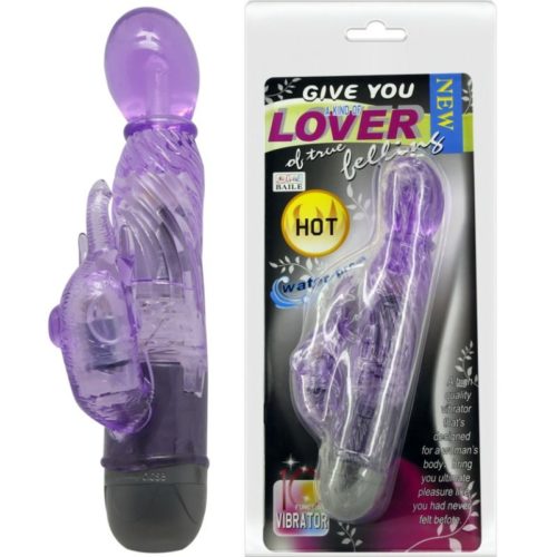 BAILE - GIVE YOU A KIND OF LOVER VIBRATOR WITH LILAC RABBIT 10 MODES - Bild 2