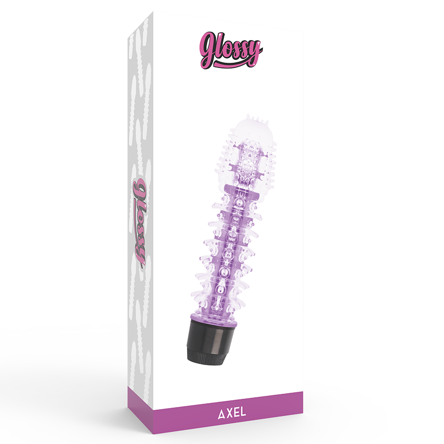 GLOSSY - AXEL VIBRATOR LILAC - Image 4