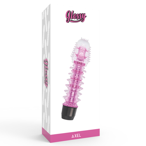 GLOSSY - AXEL VIBRATOR PINK - Bild 4