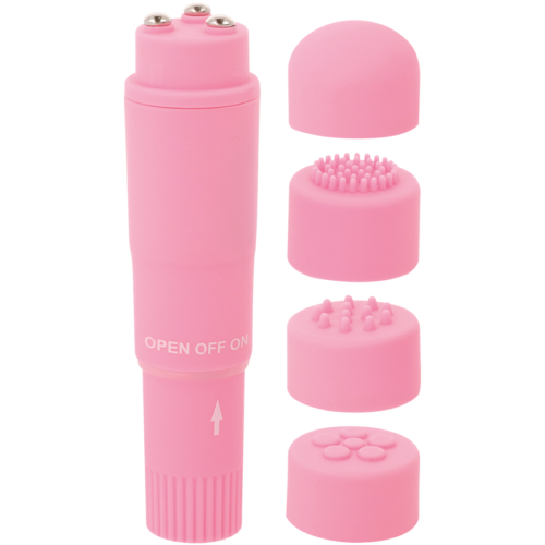 GLOSSY - KURT POCKET MASSAGER PINK - Bild 2