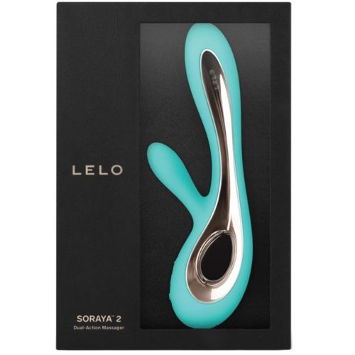 LELO - SORAYA 2 RABBIT AQUA GREEN VIBRATOR - Bild 3