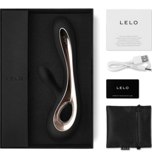 LELO - SORAYA 2 BLACK RABBIT VIBRATOR - Bild 2