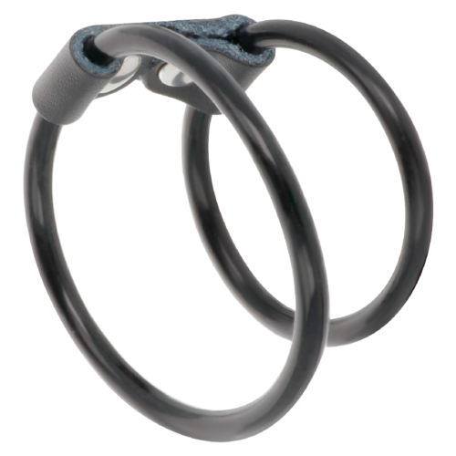 DARKNESS - DOUBLE FLEXIBLE PENIS RING - Image 3