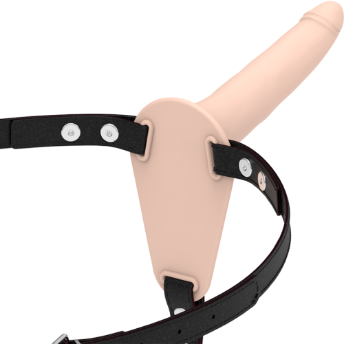 FETISH SUBMISSIVE HARNESS - FLESH SILICONE 15 CM - Image 3