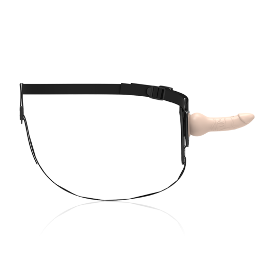 FETISH SUBMISSIVE HARNESS - FLESH REALISTIC SILICONE 16 CM - Image 2