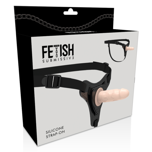 FETISH SUBMISSIVE HARNESS - FLESH REALISTIC SILICONE 12.5 CM - Image 4