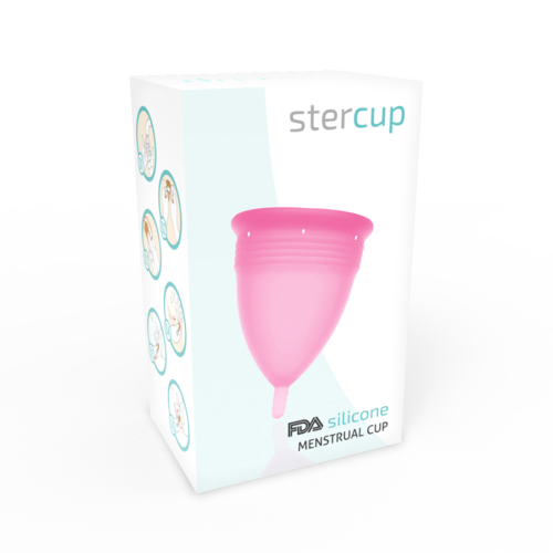 STERCUP - FDA SILICONE MENSTRUAL CUP PINK - SIZE L - Bild 5