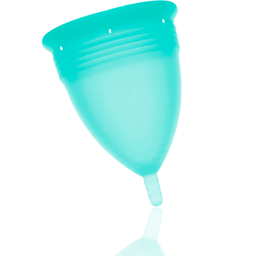 STERCUP - FDA SILICONE MENSTRUAL CUP AQUAMARINE - SIZE L - Bild 2