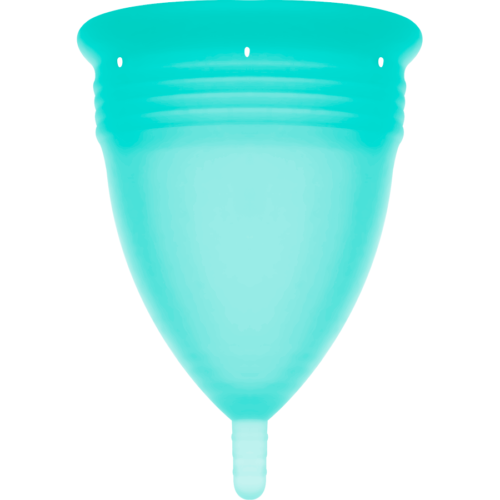 STERCUP - FDA SILICONE MENSTRUAL CUP AQUAMARINE - SIZE L - Bild 3