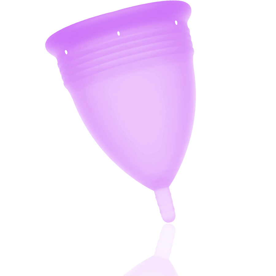 STERCUP - FDA SILICONE MENSTRUAL CUP VIOLET - SIZE L - Image 2