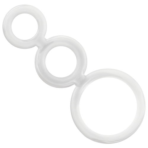 ADDICTED TOYS - RINGS SET FOR PENIS TRANSPARENT - Bild 2