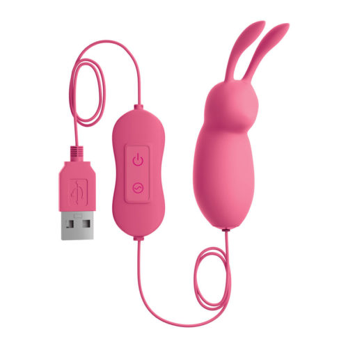 OMG - CUTE RABBIT POWERFUL PINK VIBRATOR USB - Bild 2