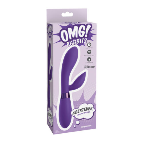 OMG - BESTEVER SILICONE VIBRATOR LILAC - Bild 2