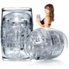 Fleshlight Quickshot Riley Reid Utopia – kompakt transparent masturbator
