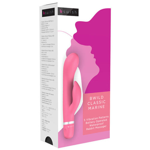 B SWISH - BWILD CLASSIC MARINE RABBIT VIBRATOR GUAVA - Image 2