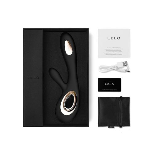 LELO - SORAYA WAVE VIBRATOR RABBIT BLACK - Bild 4