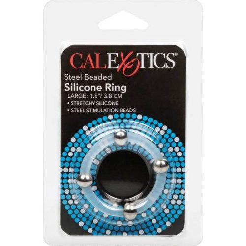 CALEXOTICS - STEEL BEADED SILICONE RING L - Bild 3