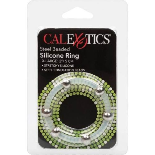 CALEXOTICS - STEEL BEADED SILICONE RING XL - Bild 2