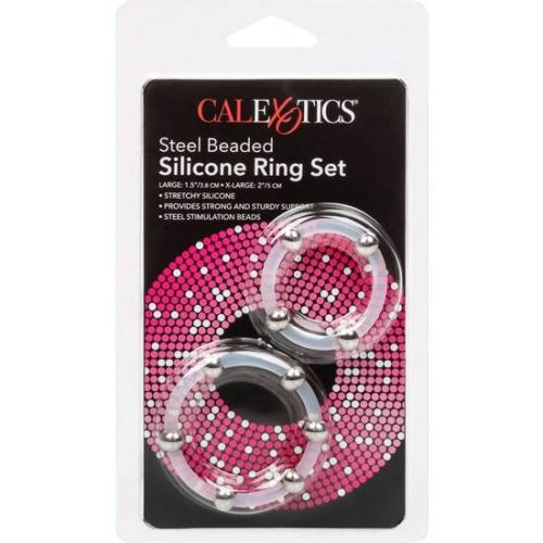 CALEXOTICS - STEEL BEADED SILICONE RING SET - Bild 3