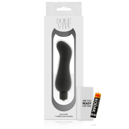 DOLCE VITA - G-SPOT BLACK SILICONE - Image 5