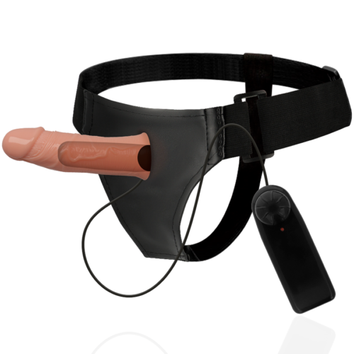 HARNESS ATTRACTION - GREGORY HOLLOW RNES WITH VIBRATOR 16.5 CM -O- 4.3 CM - Bild 3