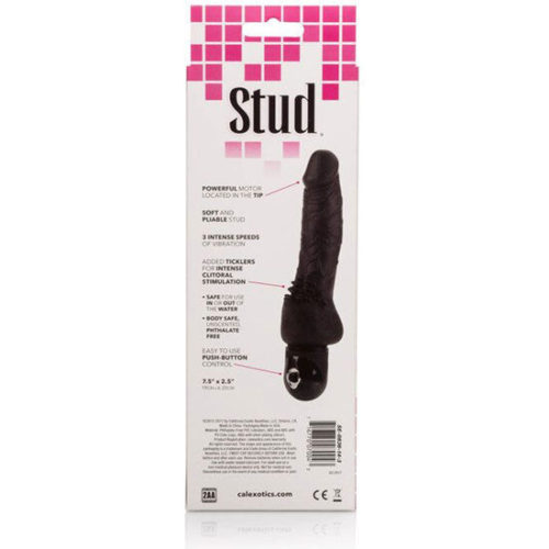 CALEXOTICS - POWER STUD CLITERRIFIC BLACK VIBRATOR - Image 3