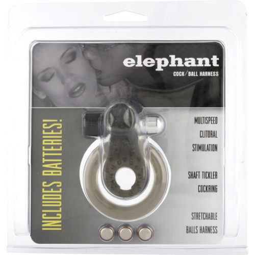 SEVEN CREATIONS - VIBRATING RING WITH STIMULATING ELEPHANT - Image 2