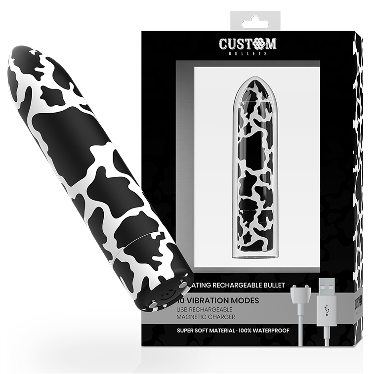 CUSTOM BULLETS - RECHARGEABLE COW MAGNETIC 10 INTENSITIES - Image 2