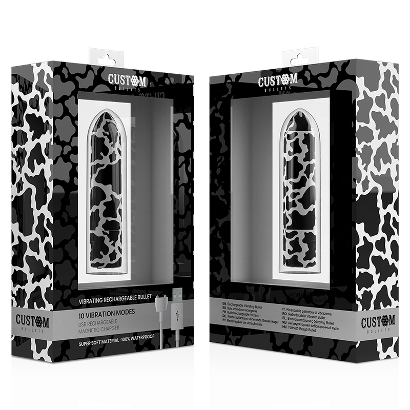 CUSTOM BULLETS - RECHARGEABLE COW MAGNETIC 10 INTENSITIES - Image 4