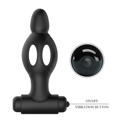 MR PLAY - SILICONE ANAL PLUG WITH VIBRATION - Bild 4