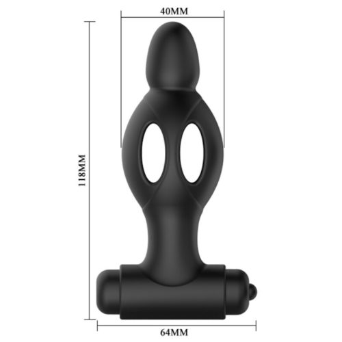 MR PLAY - SILICONE ANAL PLUG WITH VIBRATION - Bild 5