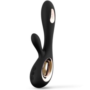 LELO Soraya Wave Svart – vattentät rabbit-vibrator