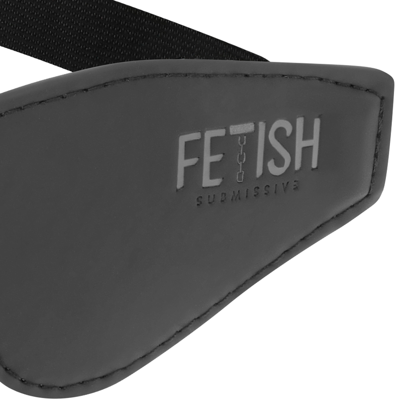 FETISH SUBMISSIVE - VEGAN LEATHER MASK WITH NOPRENE LINING - Image 3