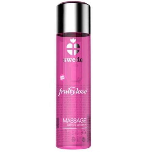 SWEDE - FRUITY LOVE WARMING EFFECT MASSAGE OIL PINK GRAPEFRUIT WITH MANGO 60 ML