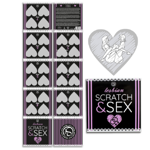 SECRETPLAY - SCRATCH  SEX GAME FOR COUPLES LESBIAN POSITIONS (ES/EN/FR/PT/DE)