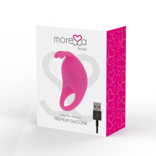 MORESSA - BRAD PREMIUM SILICONE RECHARGEABLE PINK - Bild 3