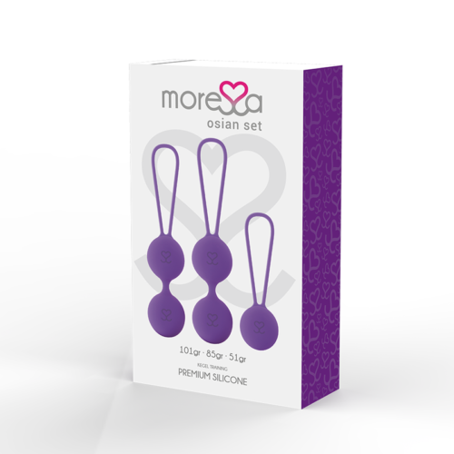 MORESSA - OSIAN SET PREMIUM LILAC SILICONE - Bild 3