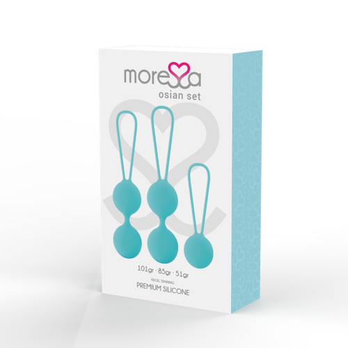 MORESSA - OSIAN SET PREMIUM TURQUOISE SILICONE - Bild 3