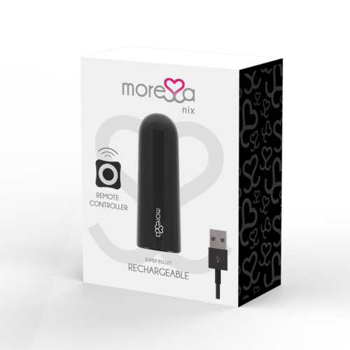 MORESSA - NIX VIBRATOR REMOTE CONTROL BLACK - Bild 3