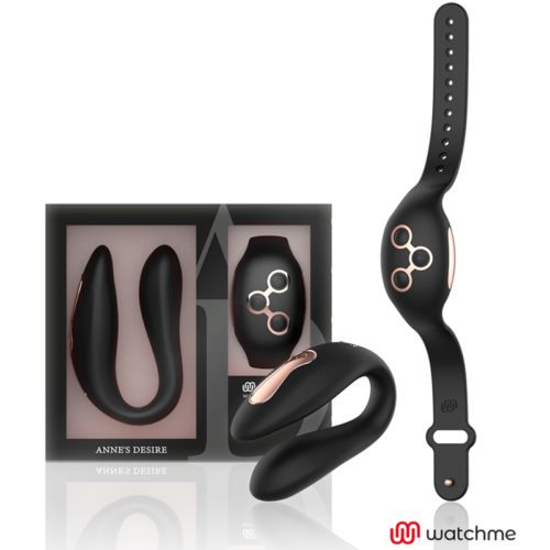 ANNE'S DESIRE - DUAL PLEASURE TECNOLOG A WATCHME BLACK/GOLD - Bild 2