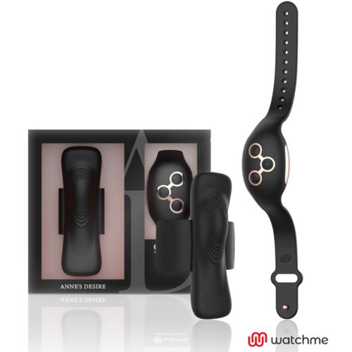 ANNE'S DESIRE - PANTY PLEASURE TECNOLOG A WATCHME BLACK/GOLD - Bild 2