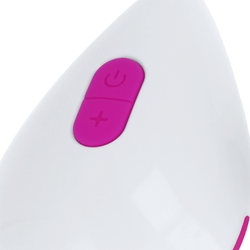 OHMAMA - TEXTURED VIBRATING EGG 10 MODES PURPLE AND WHITE - Bild 4