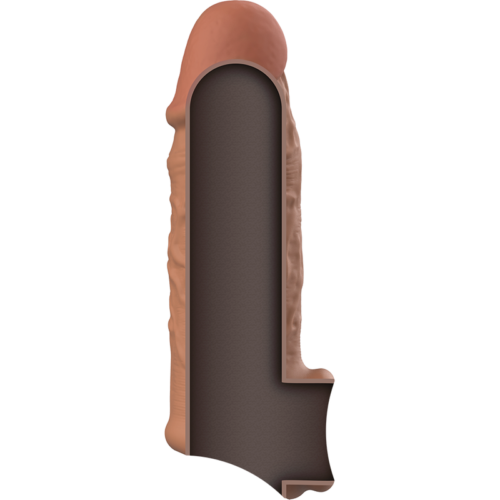 VIRILXL - LIQUID SILICONE V7 BROWN PENIS EXTENSION - Bild 4