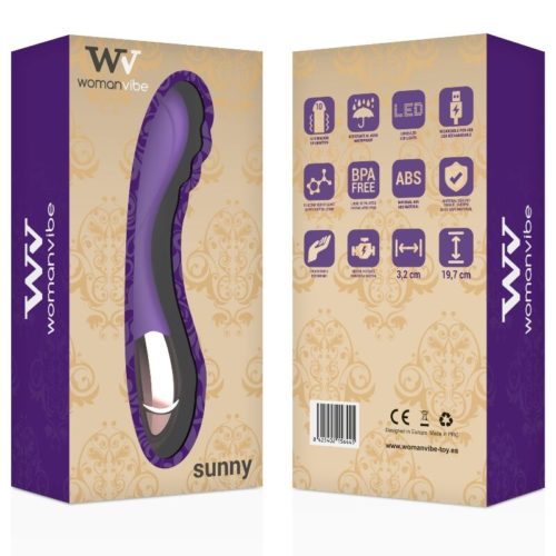 WOMANVIBE - SUNNY SILICONE RECHARGEABLE VIBRATOR - Bild 5