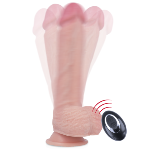 ROCKARMY - HARNESS + LIQUID SILICONE VIBRATOR PREMIUM APACHE REMOTE CONTROL 20.5 CM -O- 4.62 CM - Bild 5